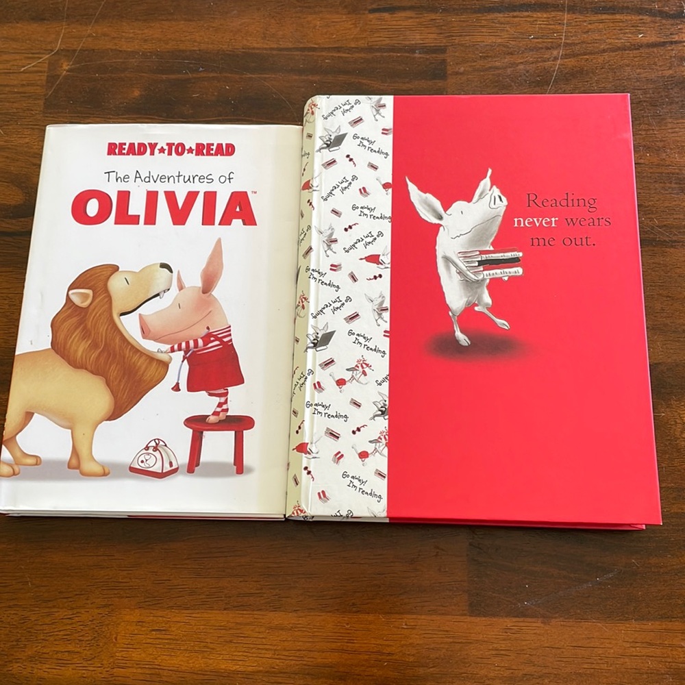 Olivia book and reader accessory set